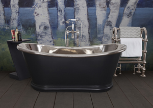 bulle copper bath painted