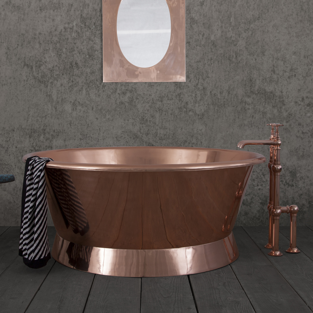 copper baignoire