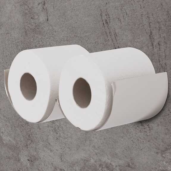 nickel toilet roll holder