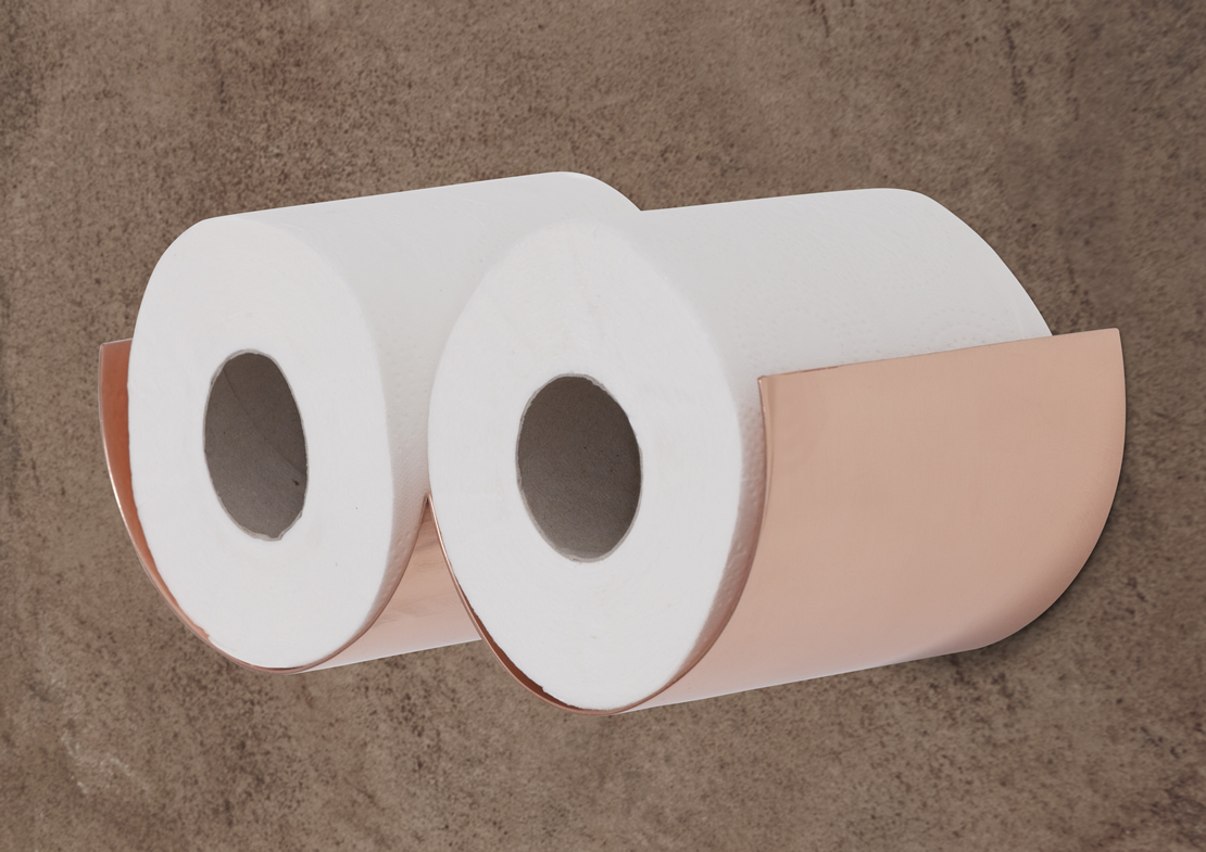 toilet roll holder copper Thumb