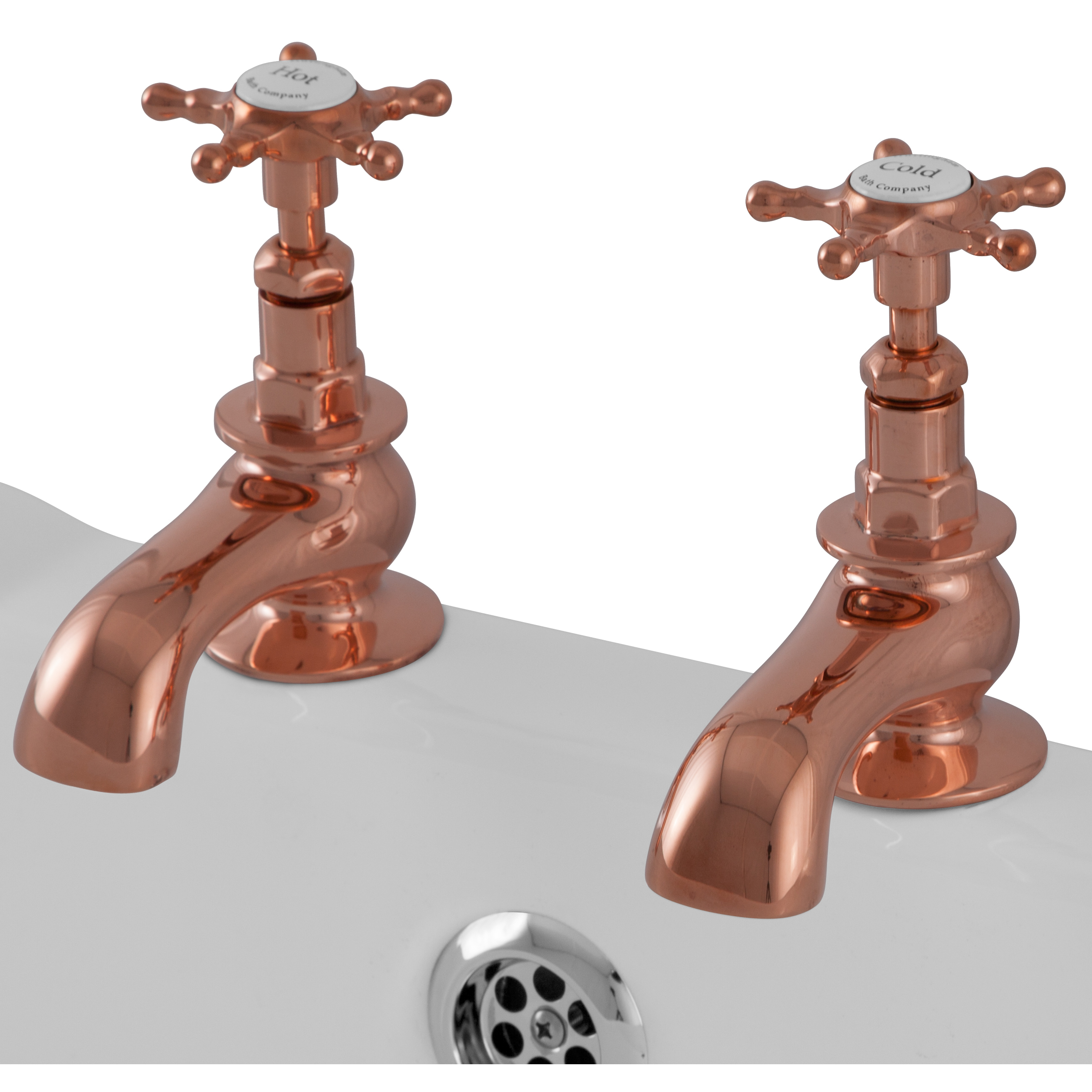 hurlingham bath deck mounted bath taps