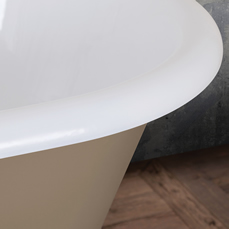 cast iron bath vitreous enamel