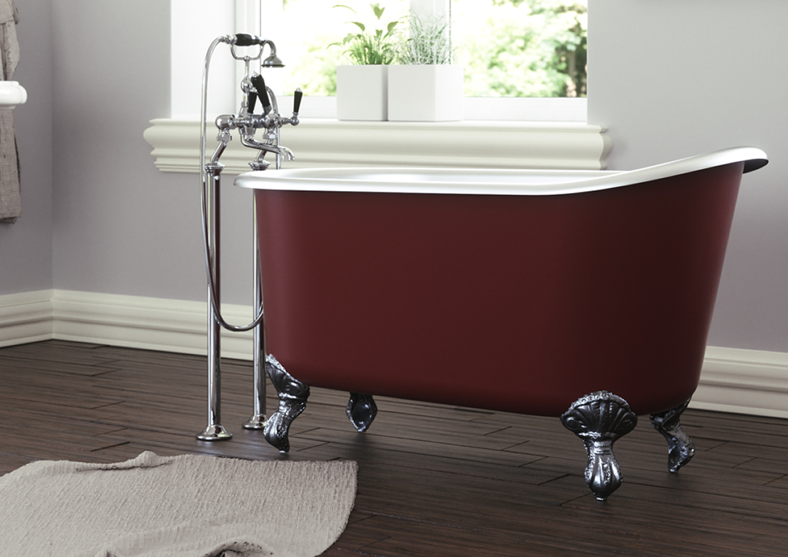 Shelley Cast Iron Bath Hurlingham The Bath Company