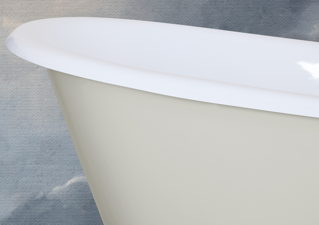 Prior Cast Iron Bath Hurlingham The Bath Company