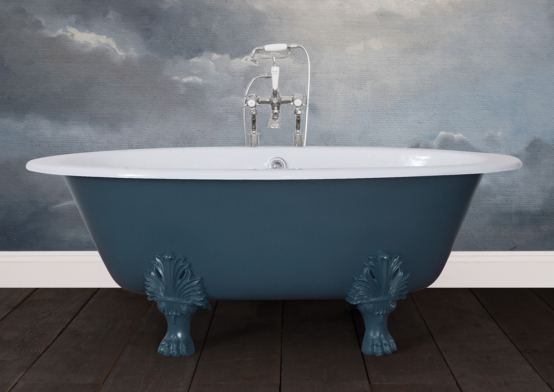 Bronte Cast Iron Bath Hurlingham The Bath Company