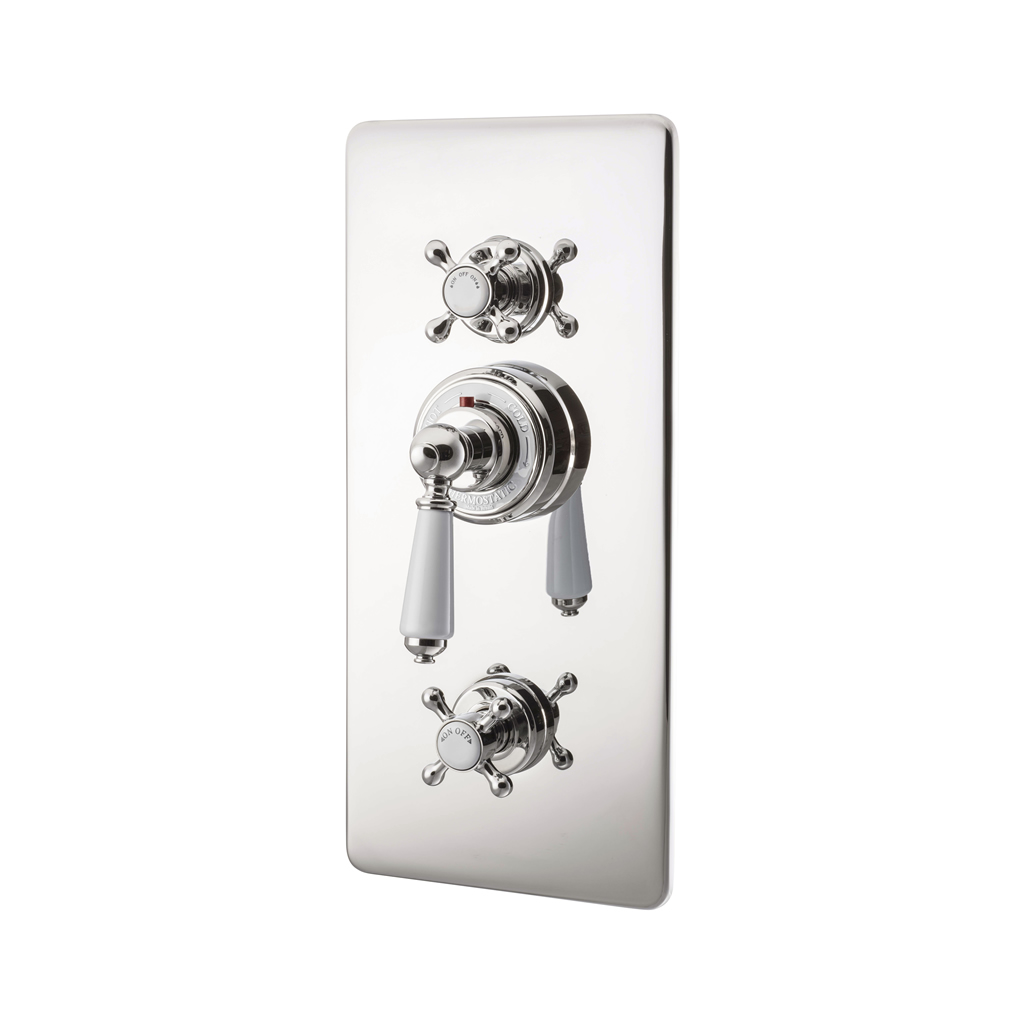 concealed thermostatic shower valve lever