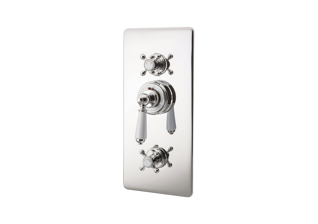 concealed thermostatic shower valve lever nickel Thumb