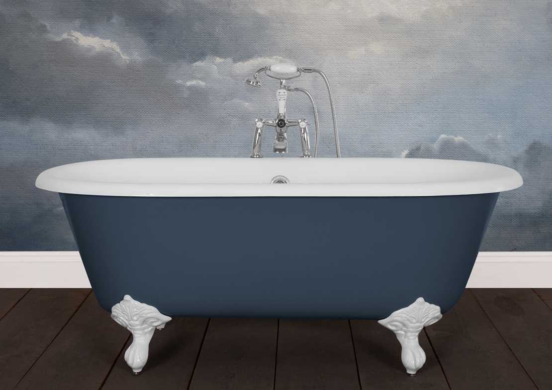 Dryden Small Cast Iron Bath Hurlingham The Bath Company