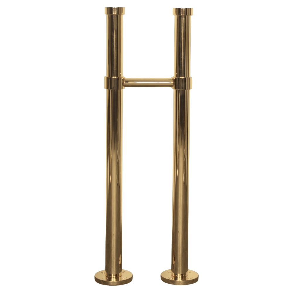 Floor Standing Adjustable Pipes Brass