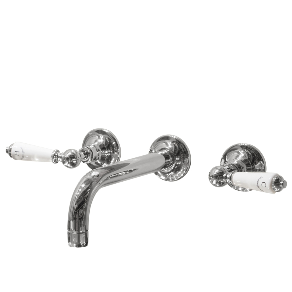 Wall Mounted Basin Mixer Taps Chrome Range