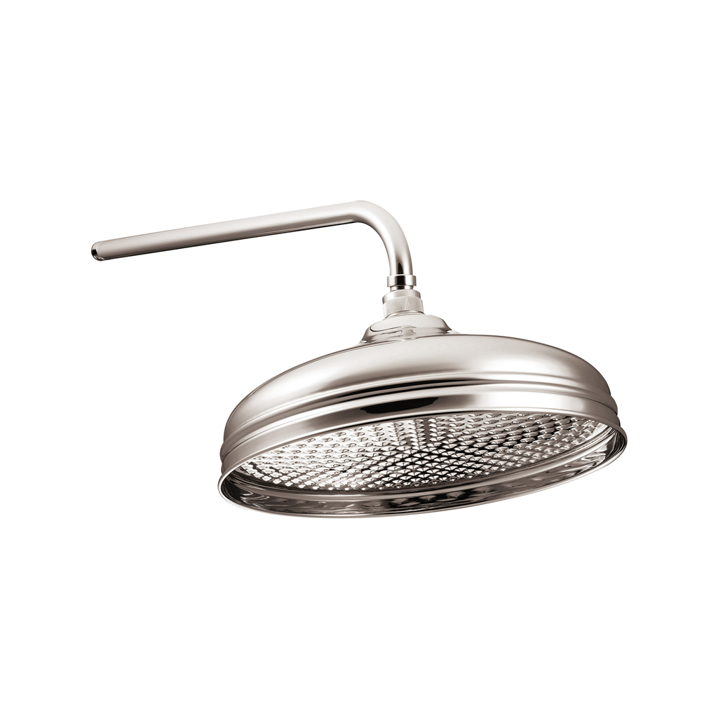 Shower Rose Nickel 12 Inch Range