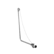 chrome exposed bath waste range