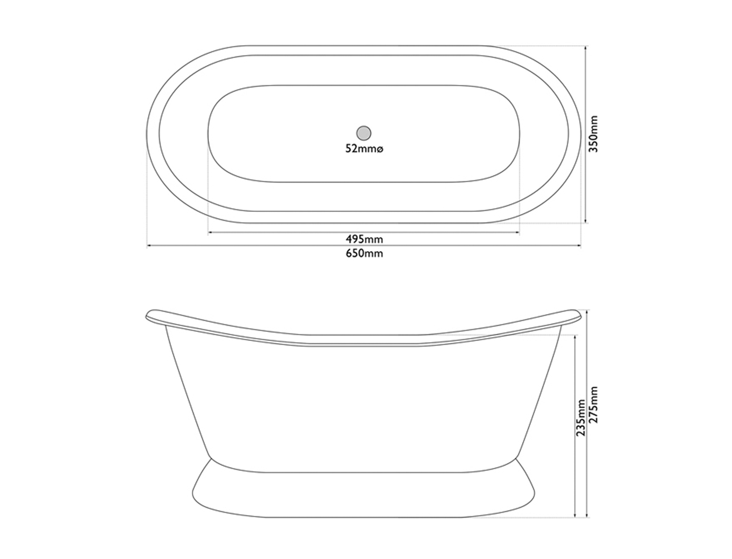 Bateau Basin Nickel Interior Nickel Exterior Measurements
