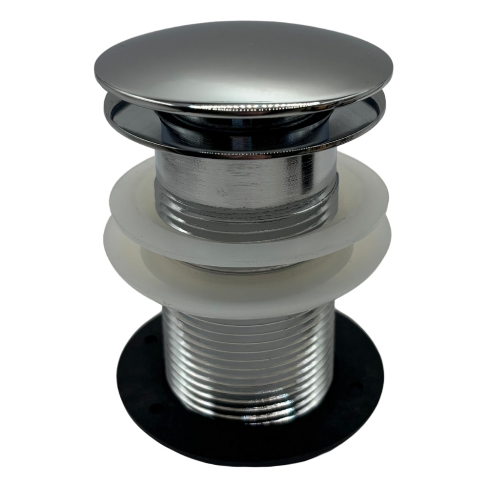 Basin Waste Click Clack Brass Chrome Range