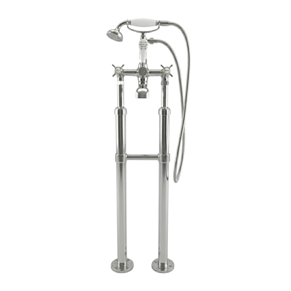 Freestanding Bath Taps Nickel Range