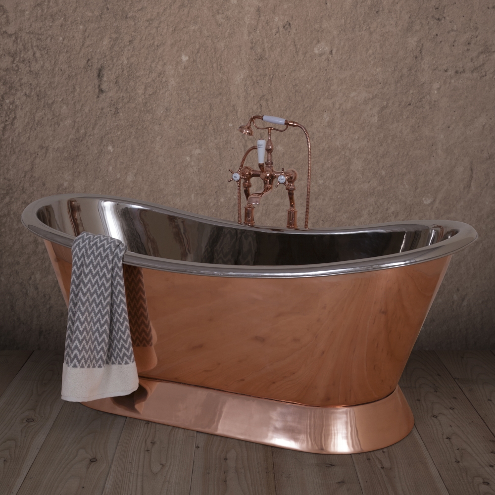 Copper Bateau Nickel Interior Bath Range