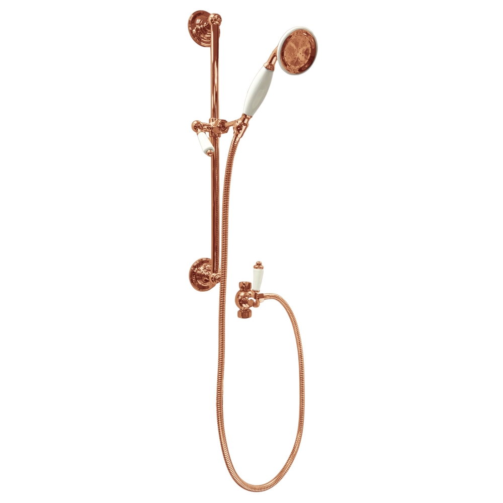 Handheld Shower With Slider Diverter Copper Range