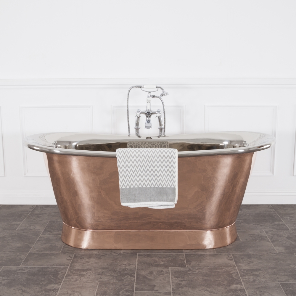 Normandy Copper Bath Nickel Interior Range