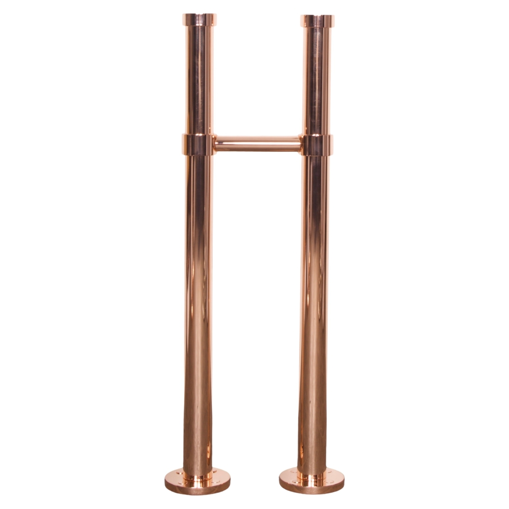 Floor Standing Adjustable Pipes Copper Range