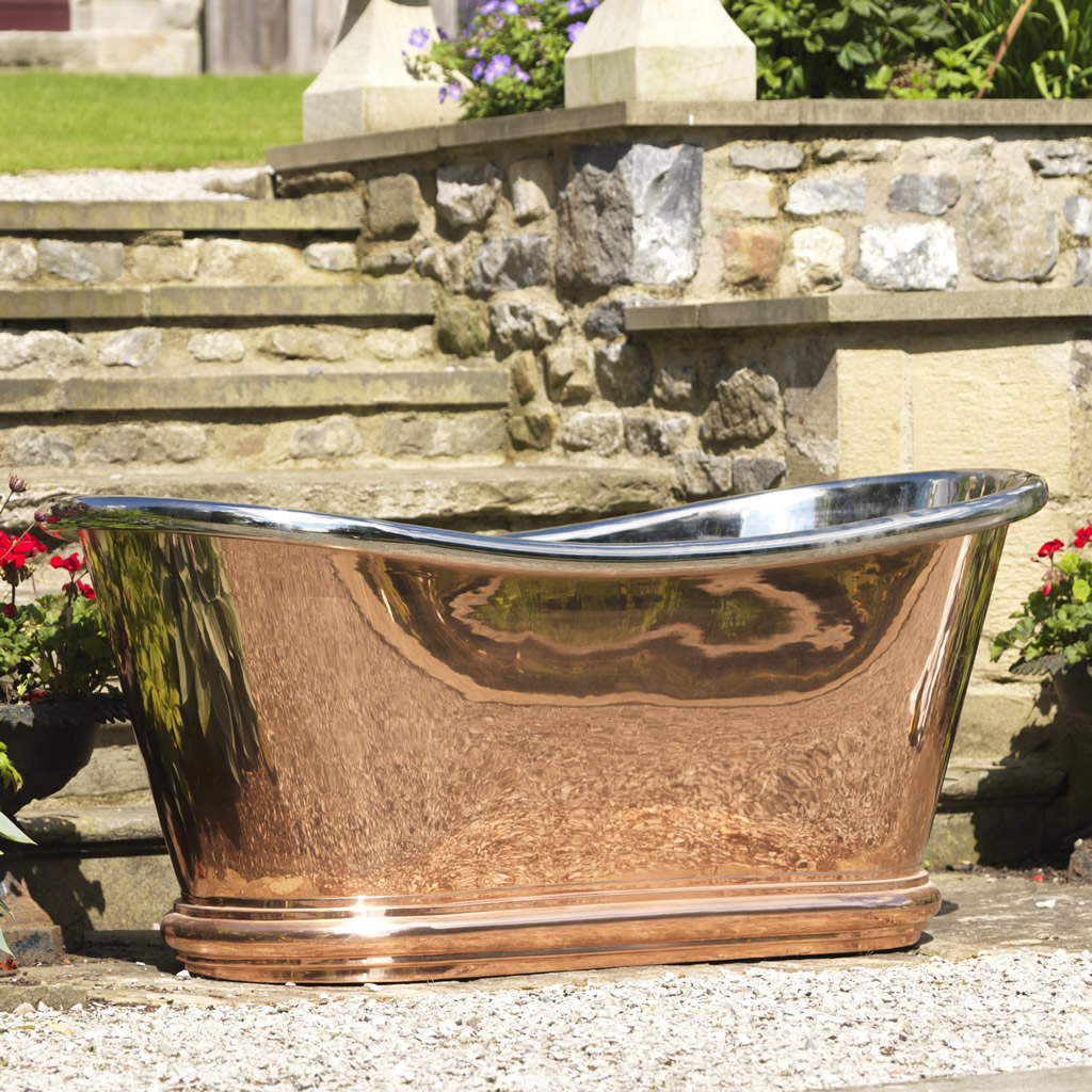 Copper Bulle Bath Nickel Interior