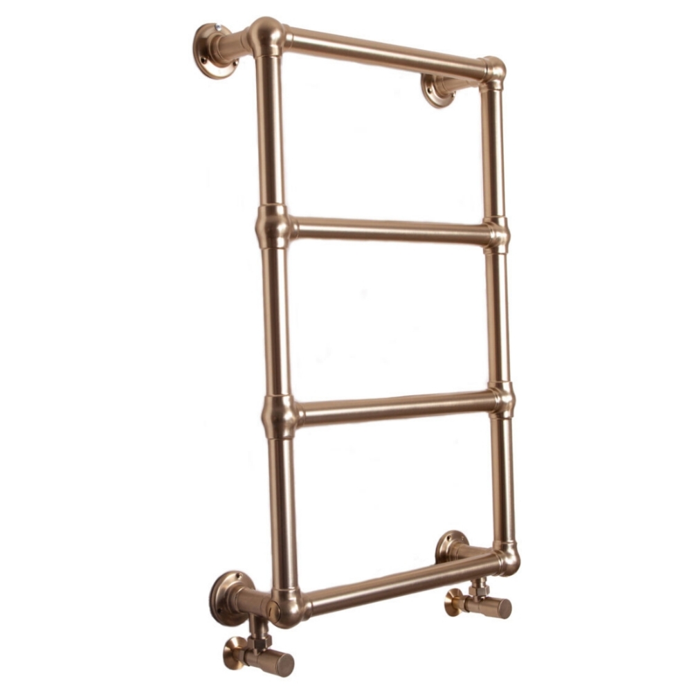 Bassingham Brushed Brass Towel Rail Range