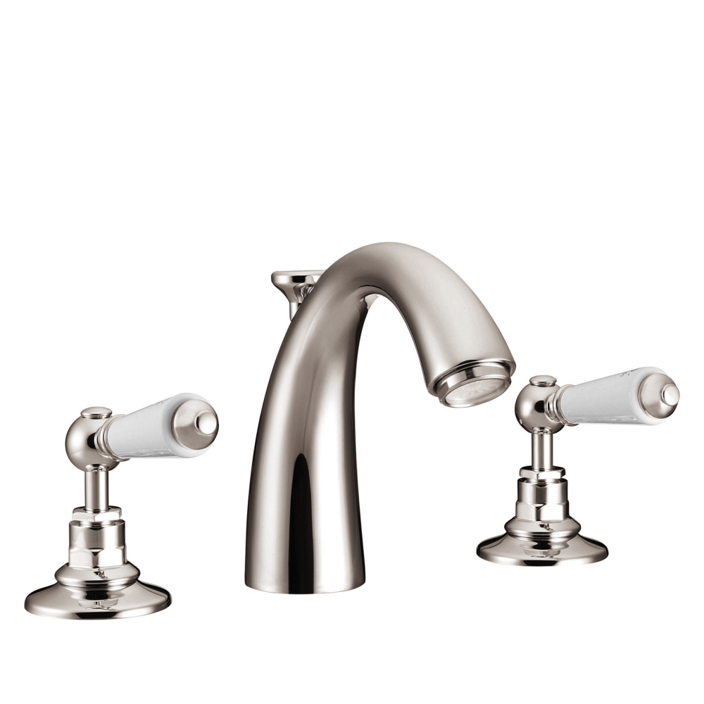 Classical Spout Basin Mixer Taps Nickel Range