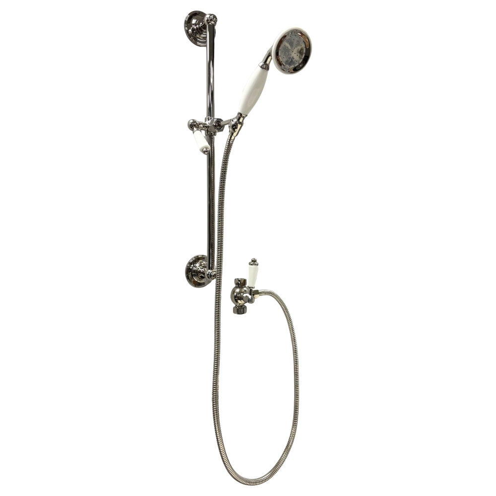 Handheld Shower With Slider Diverter Nickel Range